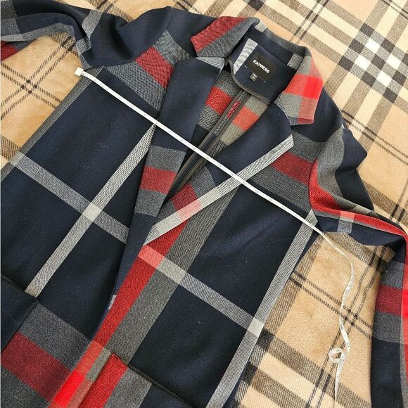 Express plaid coat - Picture 7 of 11